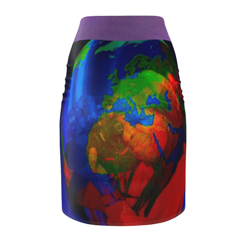 Women's HIP HOP ART Pencil Skirt (AOP)