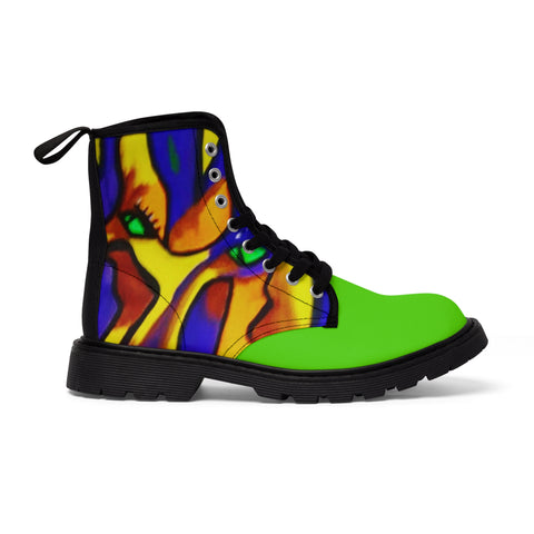 Men's Canvas HIP HOP ART Boots