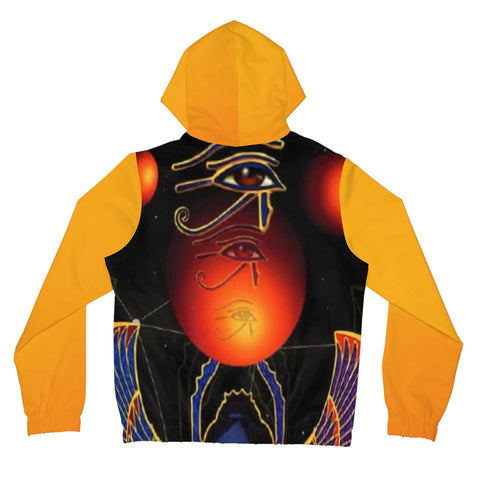 Women’s Full-Zip  HIP HOP ART Hoodie (AOP)