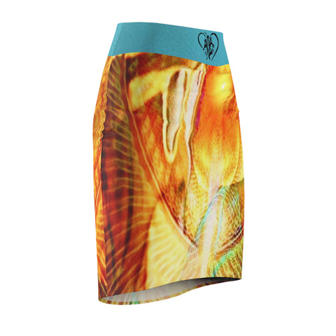 Women's HIP HOP ART Pencil Skirt (AOP)