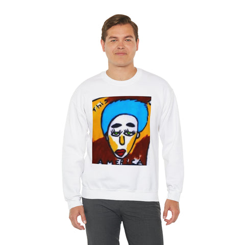 Unisex Heavy Blend™  HIP HOP ART Crewneck Sweatshirt