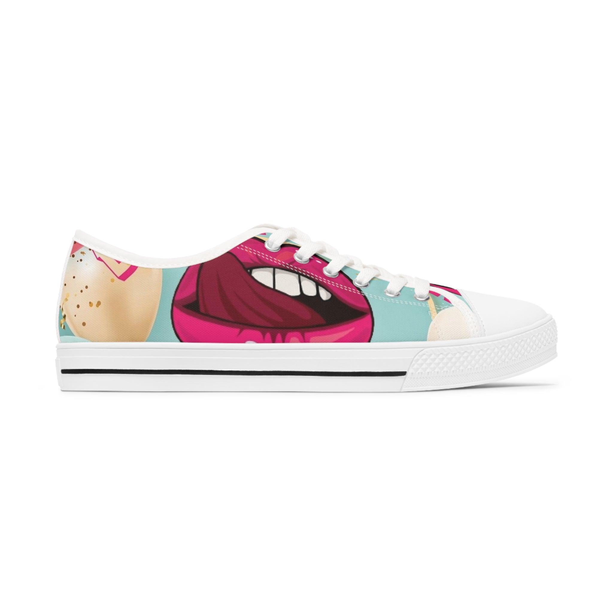 Women's Low Top HIP HOP ART Sneakers