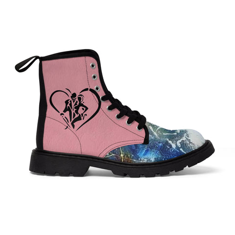 Men's Canvas Hip Hop Art Boots