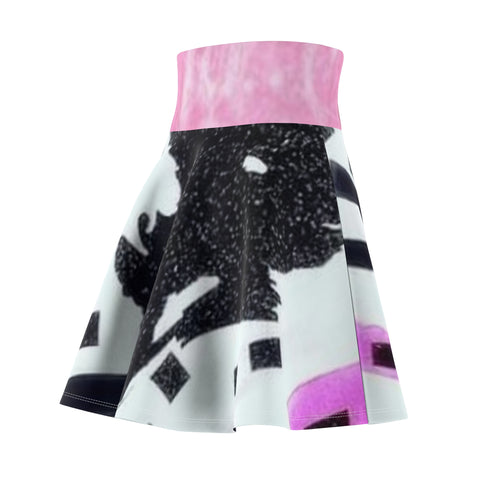 Women's  HIP HOP ART  Skater Skirt (AOP)