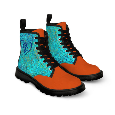 Men's Canvas  HIP HOP ART Boots