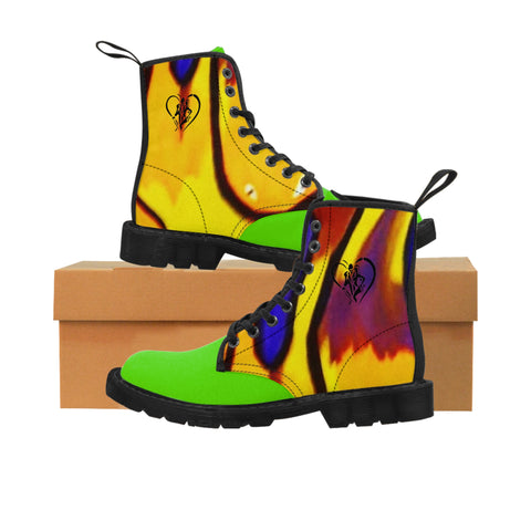 Women's Canvas HIP HOP ART Boots