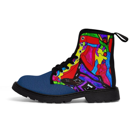 Men's Canvas  HIP HOP ART Boots