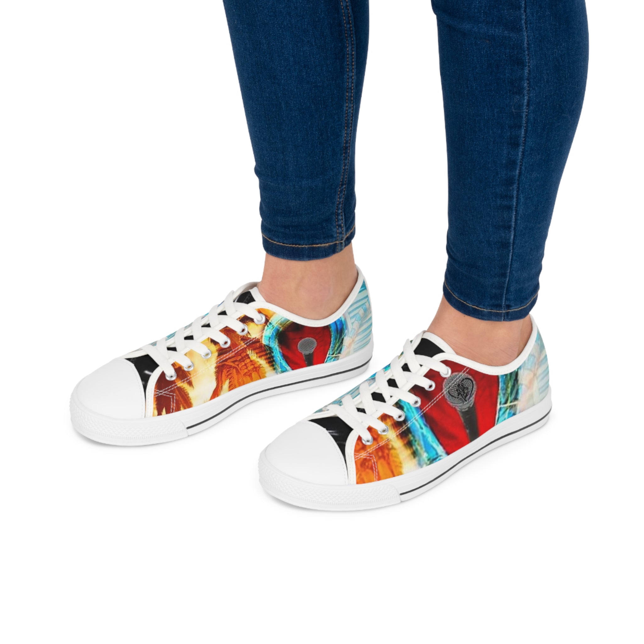 Women's Low Top HIP HOP ART Sneakers