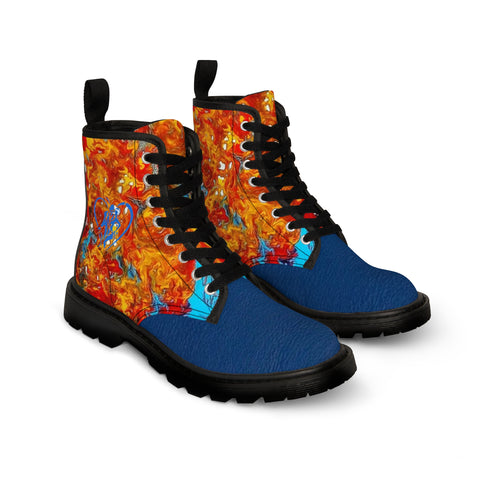 Men's Canvas  HIP HOP ART  Boots