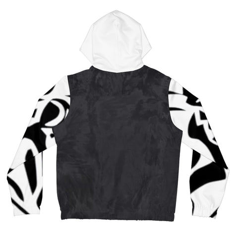 Women’s Full-Zip  HIP HOP ART Hoodie (AOP)