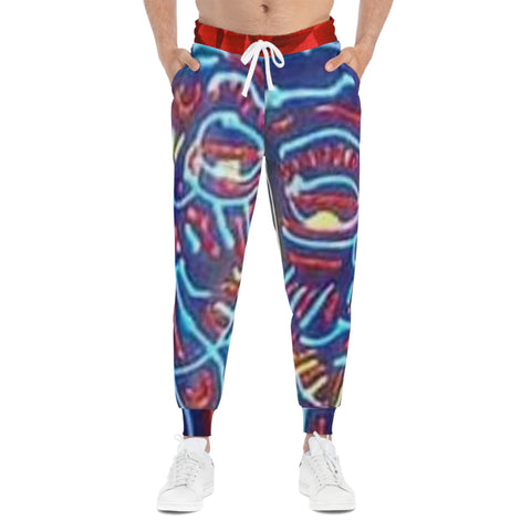 HIP HOP ART Athletic Joggers (AOP)