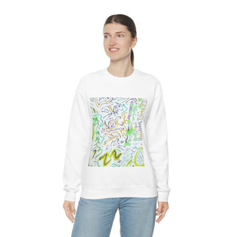 Unisex Heavy Blend™ HIP HOP ART Crewneck Sweatshirt