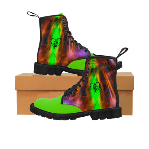 Women's Canvas HIP HOP ART Boots