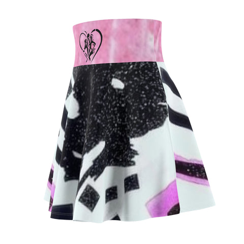 Women's  HIP HOP ART  Skater Skirt (AOP)