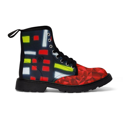 Men's Canvas  HIP HOP ART Boots