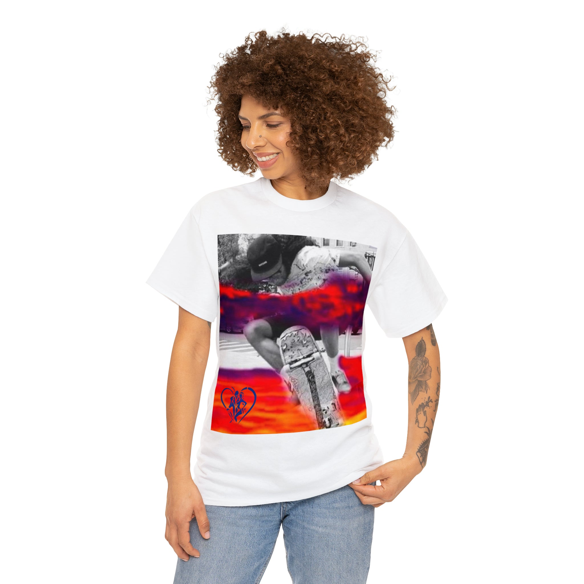 Unisex Heavy Cotton HIP HOP ART Tee