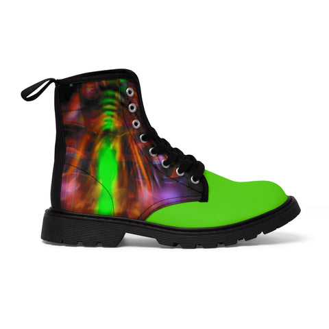 Men's Canvas  HIP HOP ART Boots