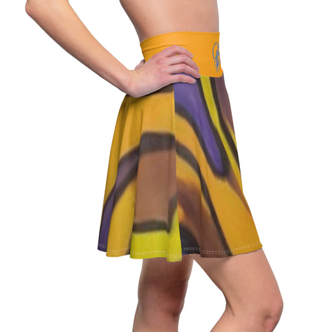 Women's HIP HOP ART Skater Skirt (AOP)