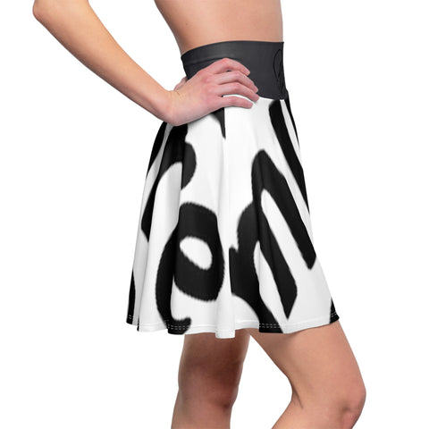 Women's  HIP HOP ART Skater Skirt (AOP)