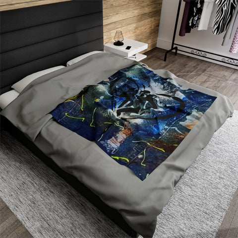 Velveteen Plush HIP HOP ART Blanket