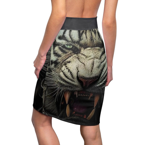 Women's  HIP HOP ART  Pencil Skirt (AOP)