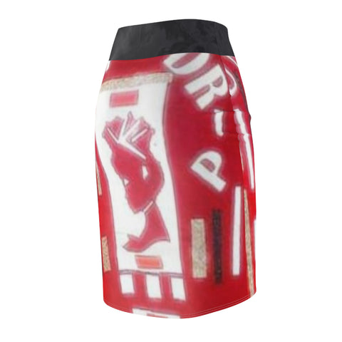 Women's HIP HOP ART Pencil Skirt (AOP)