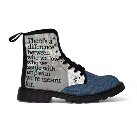 Men's Canvas  HIP HOP ART Boots