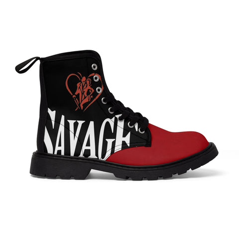 Women's HIP HOP ART Canvas Boots