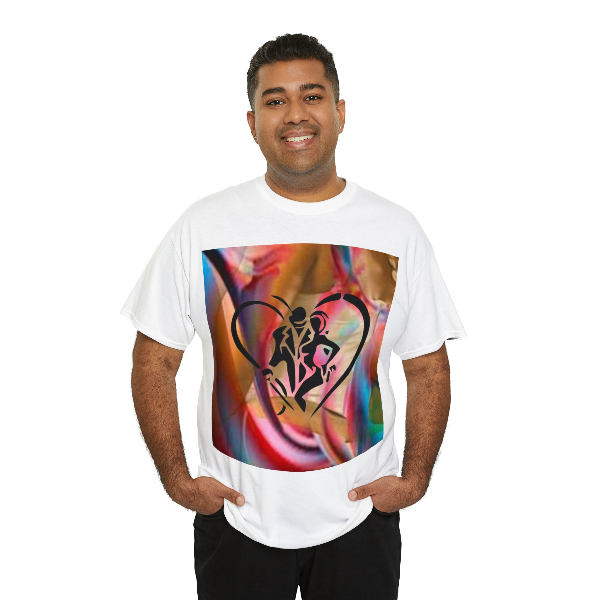 Unisex Heavy Cotton HIP HOP ART Tee