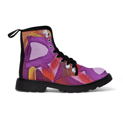 Men's Canvas HIP HOP ART Boots