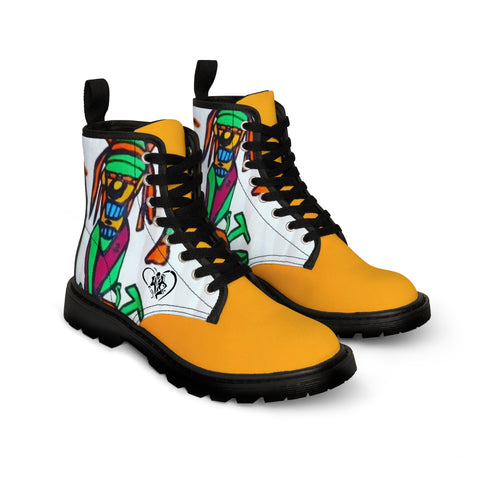 Men's Canvas  HIP HOP ART Boots