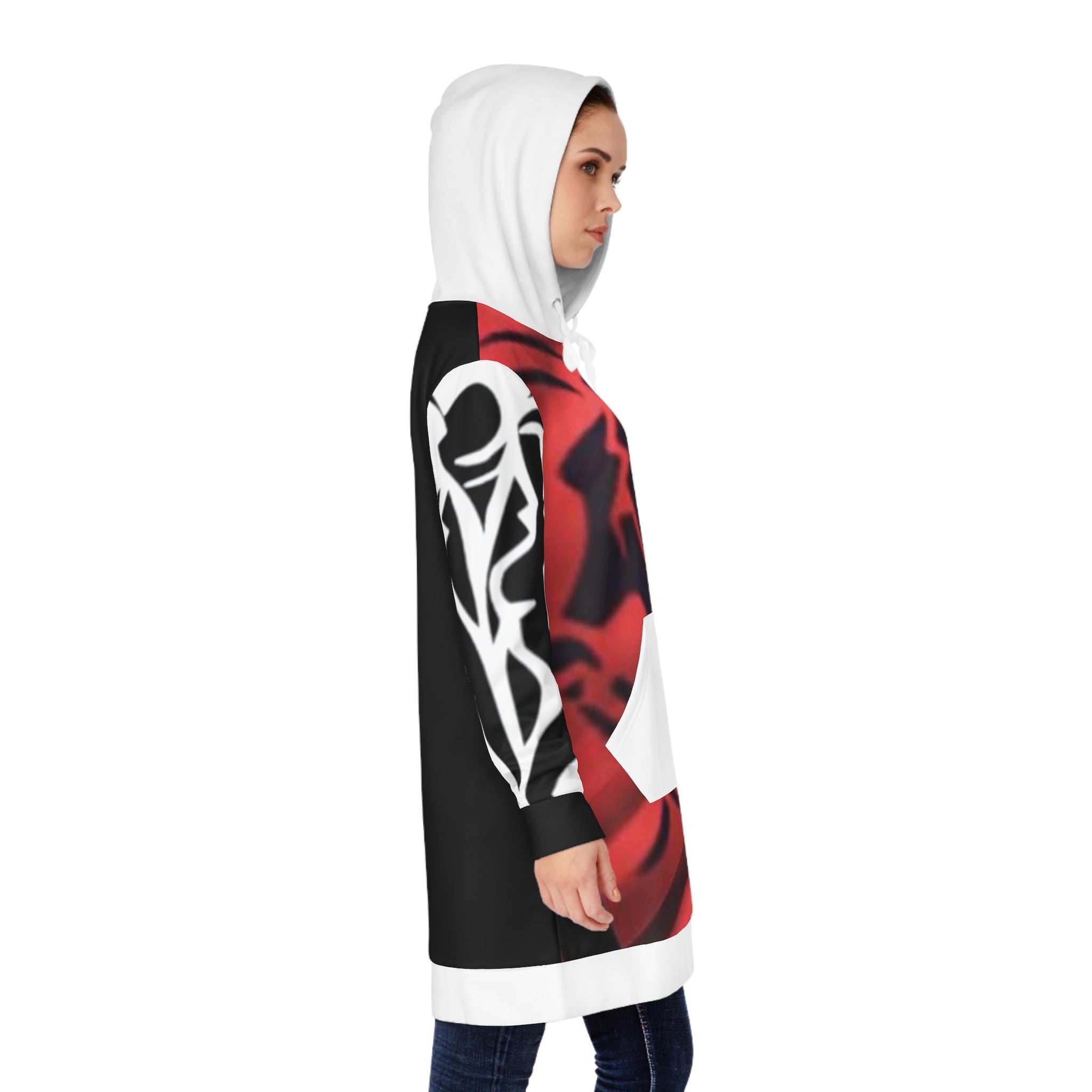 Women's HIP HOP ART Hoodie Dress (AOP)