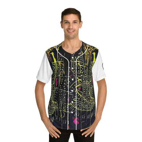 Men's HIP HOP ART Baseball Jersey (AOP)