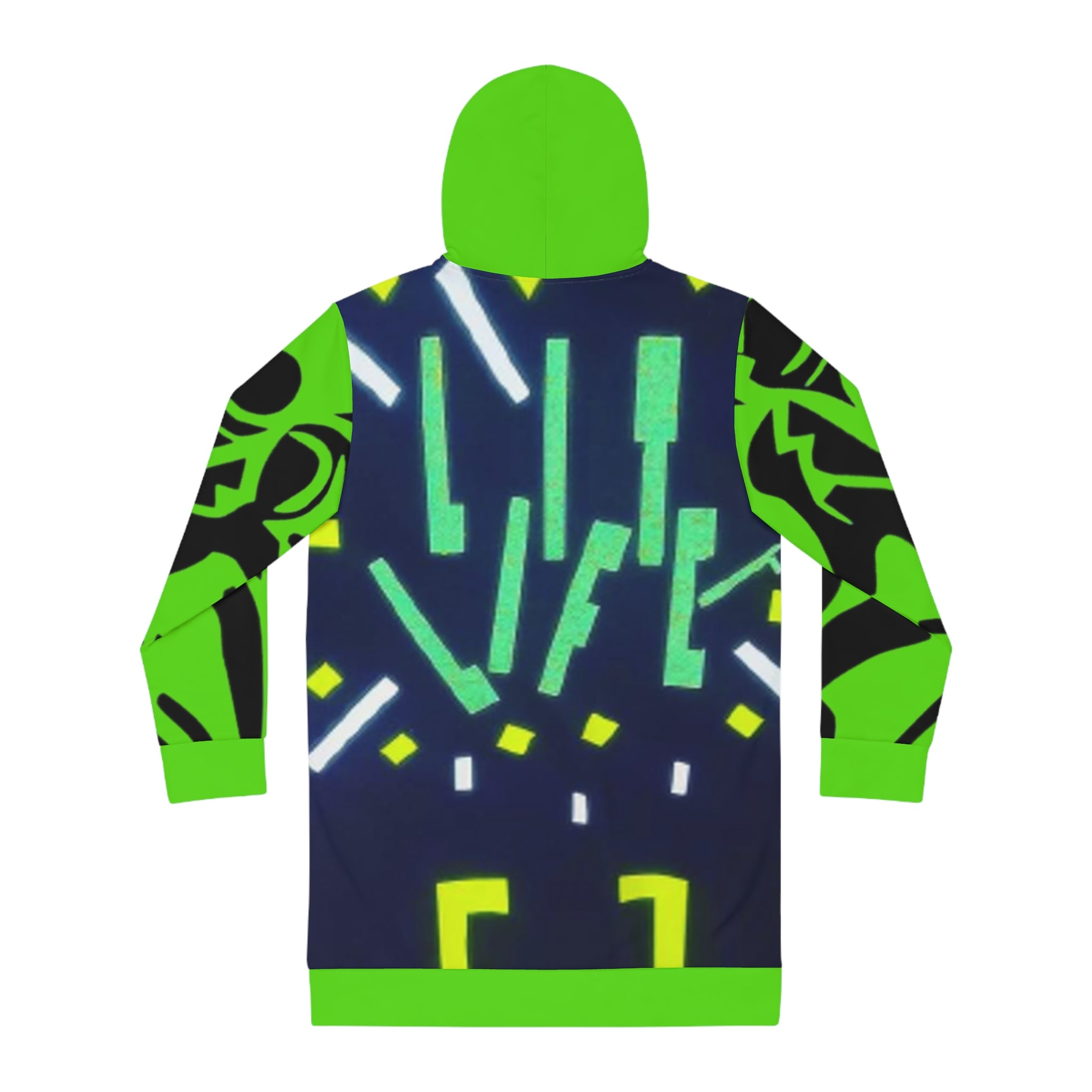 Women's HIP HOP ART Hoodie Dress (AOP)