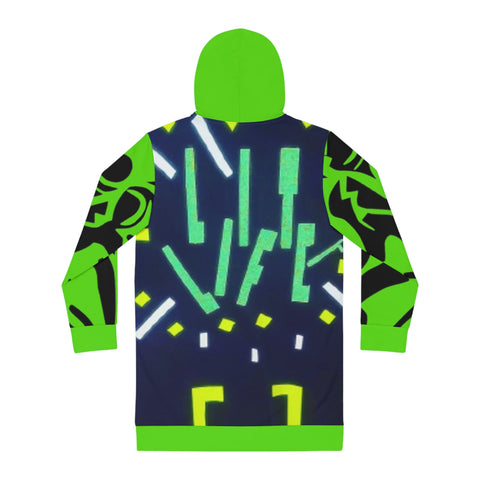 Women's HIP HOP ART Hoodie Dress (AOP)
