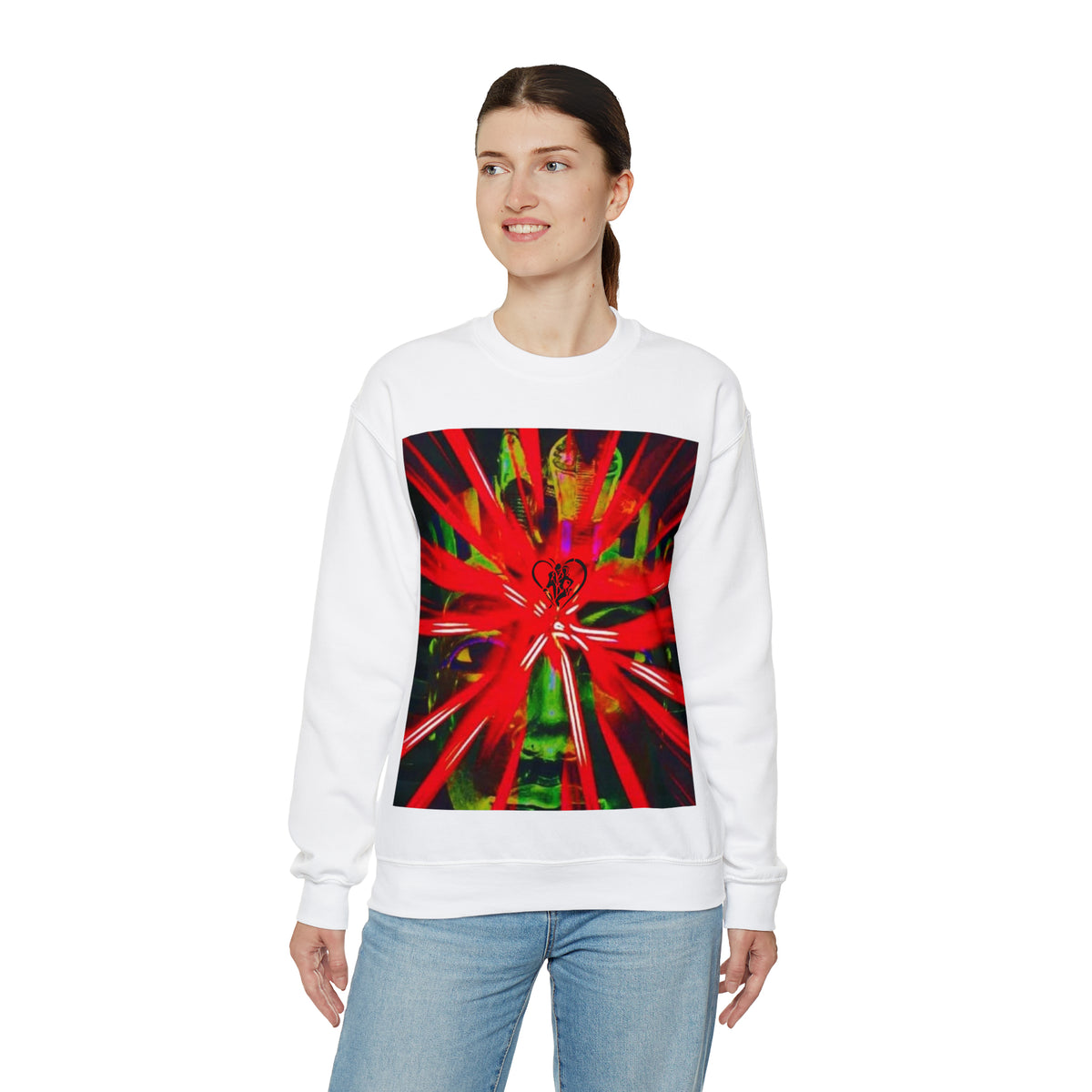 Unisex Heavy Blend™  HIP HOP ART  Crewneck Sweatshirt