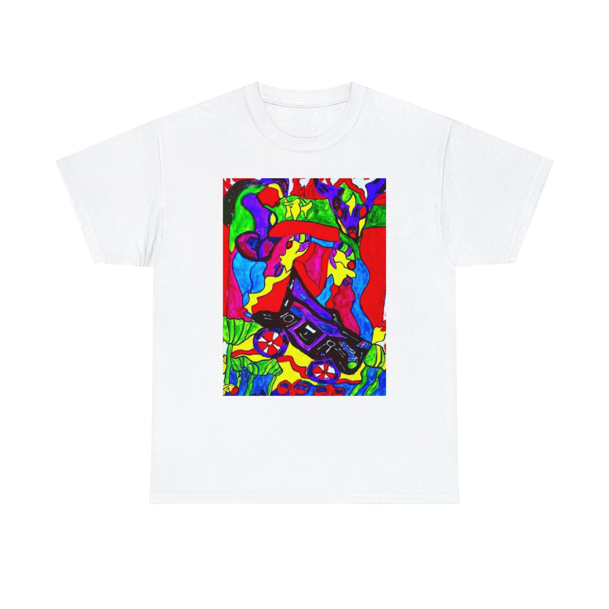 Unisex HIP HOP ART Heavy Cotton Tee