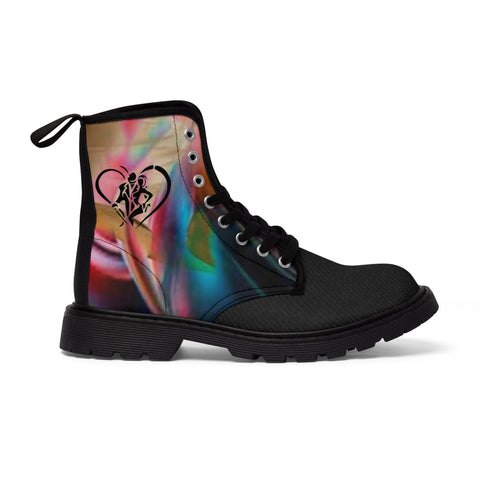 Men's Canvas HIP HOP ART  Boots