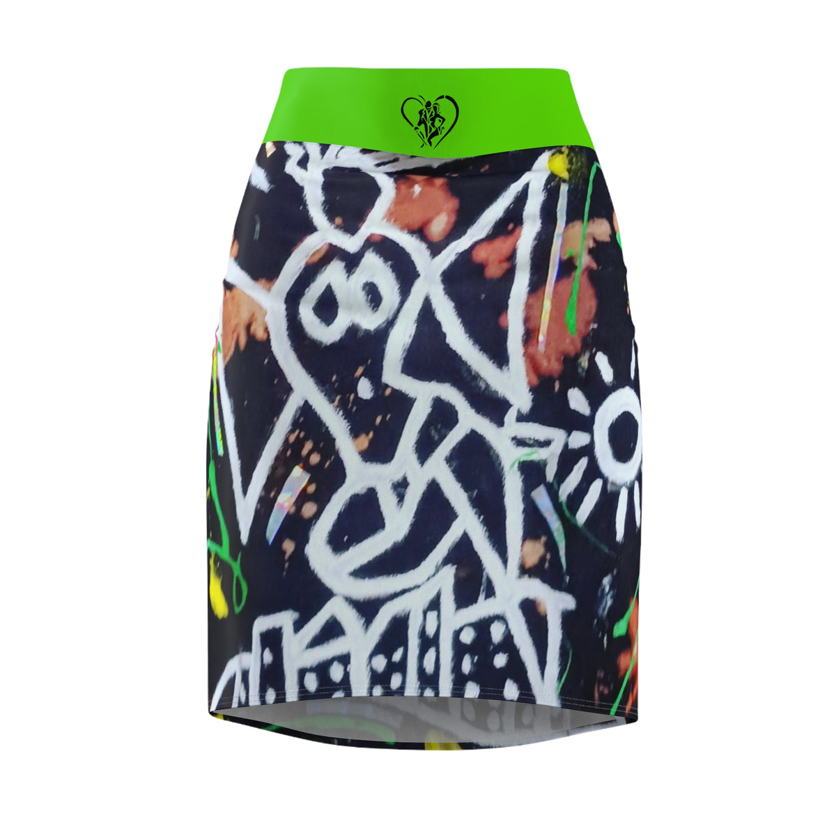 Women's HIP HOP ART Pencil Skirt (AOP)