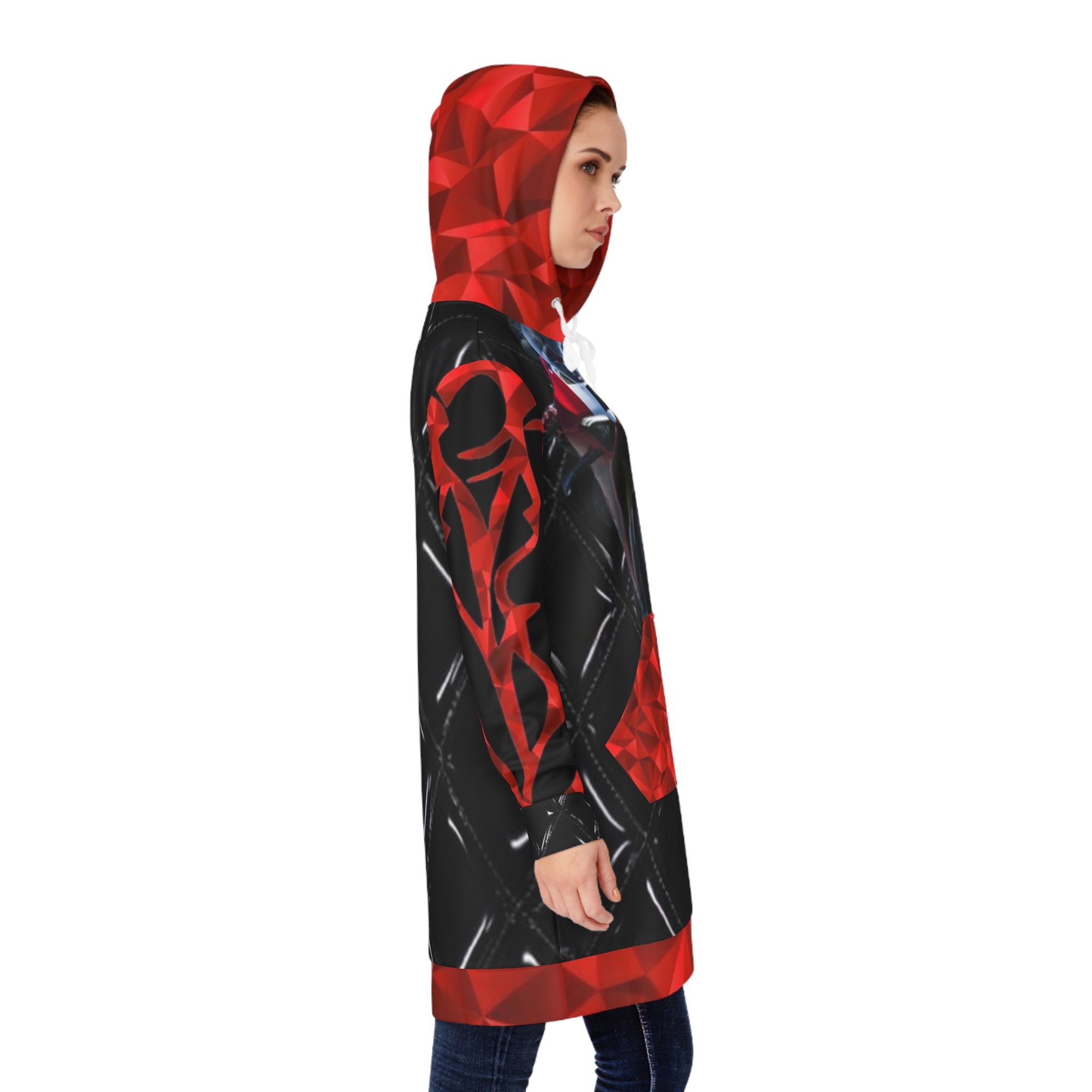 Women's HIP HOP ART Hoodie Dress (AOP)