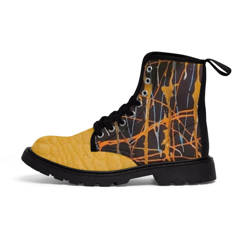 Men's Canvas HIP HOP ART Boots