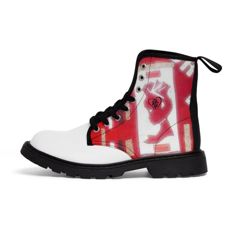 Men's Canvas HIP HOP ART Boots