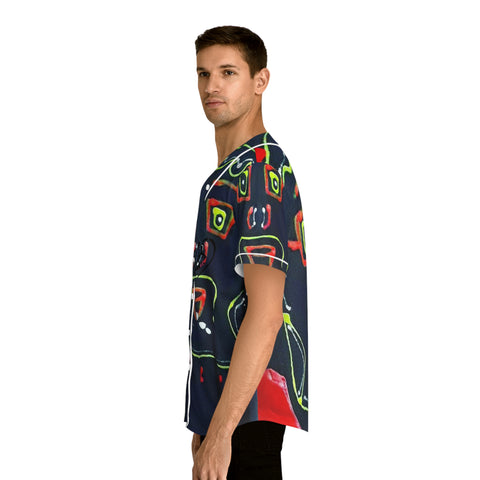 Men's HIP HOP ART Baseball Jersey (AOP)