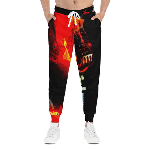 HIP HOP ART Athletic Joggers (AOP)