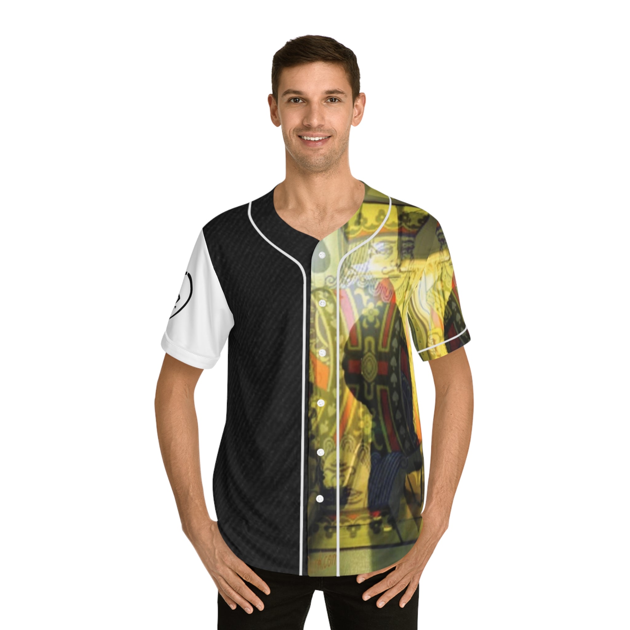 Men's Hip Hop ART Baseball Jersey (AOP)