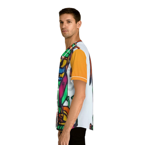 Men's HIP HOP ART  Baseball Jersey (AOP)