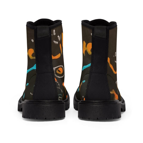 Men's Canvas  HIP HOP ART Boots