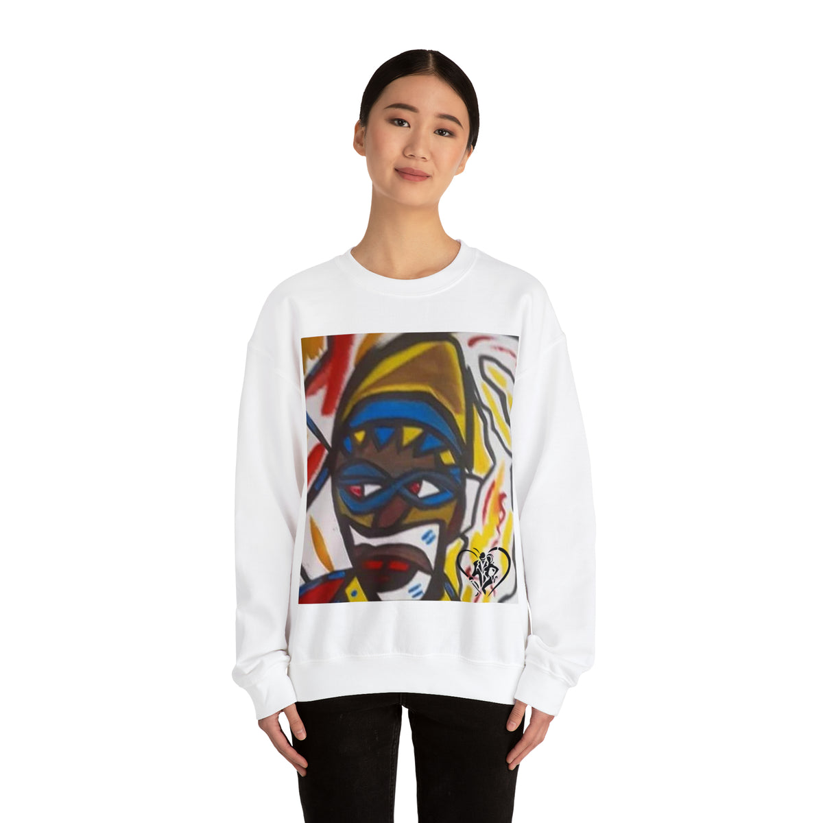 Unisex Heavy Blend™ HIP HOP ART Crewneck Sweatshirt