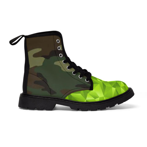 Men's  HIP HOP ART Canvas Boots