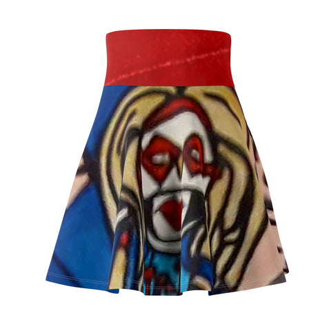 Women's  HIP HOP ART Skater Skirt (AOP)